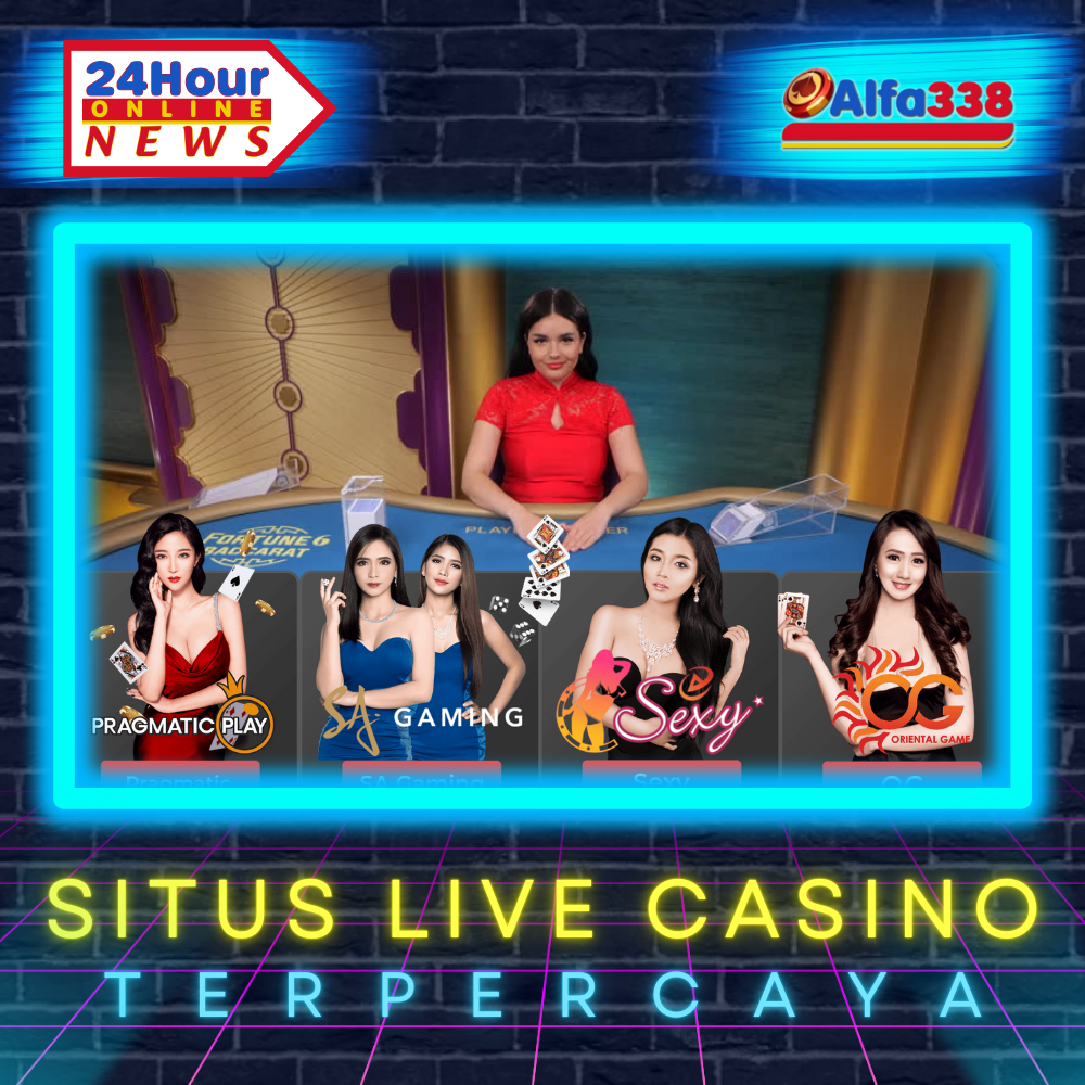 Situs live casino terpecaya 2024 Banner