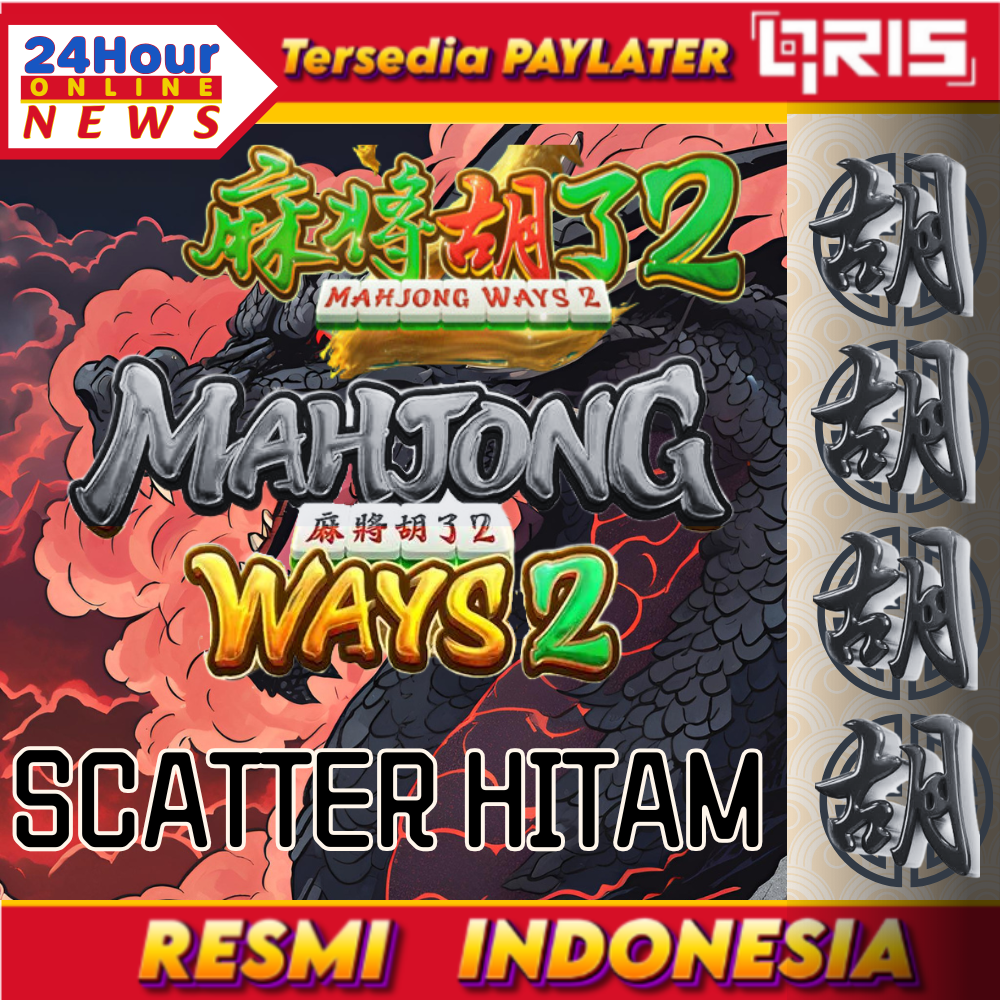 Scatter Hitam Banner 24houronline